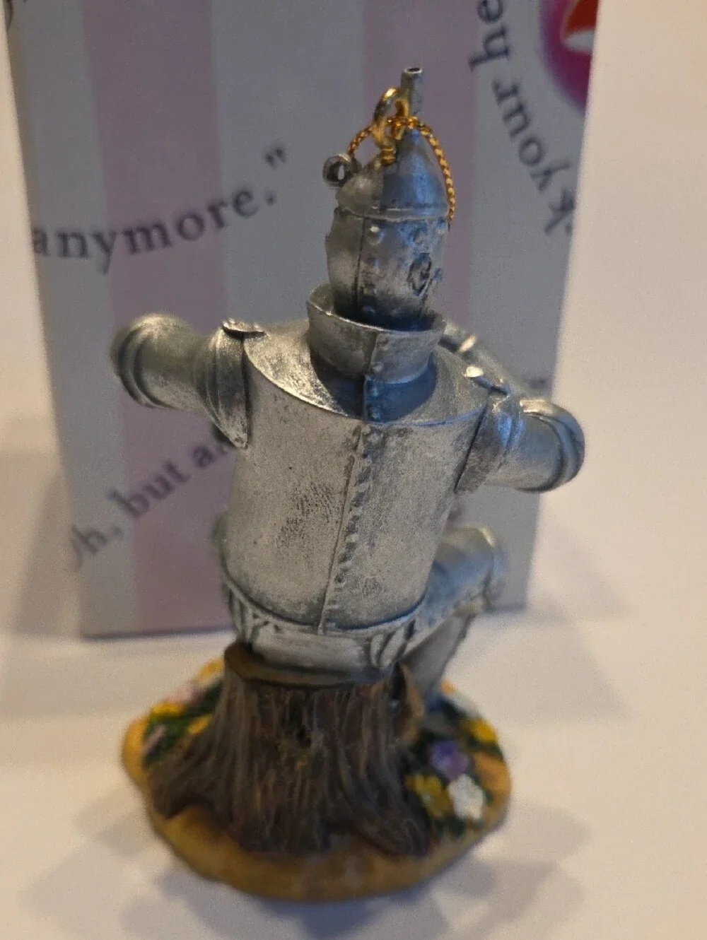Wizard of Oz Tin Man Figurine-Ornament EUC
